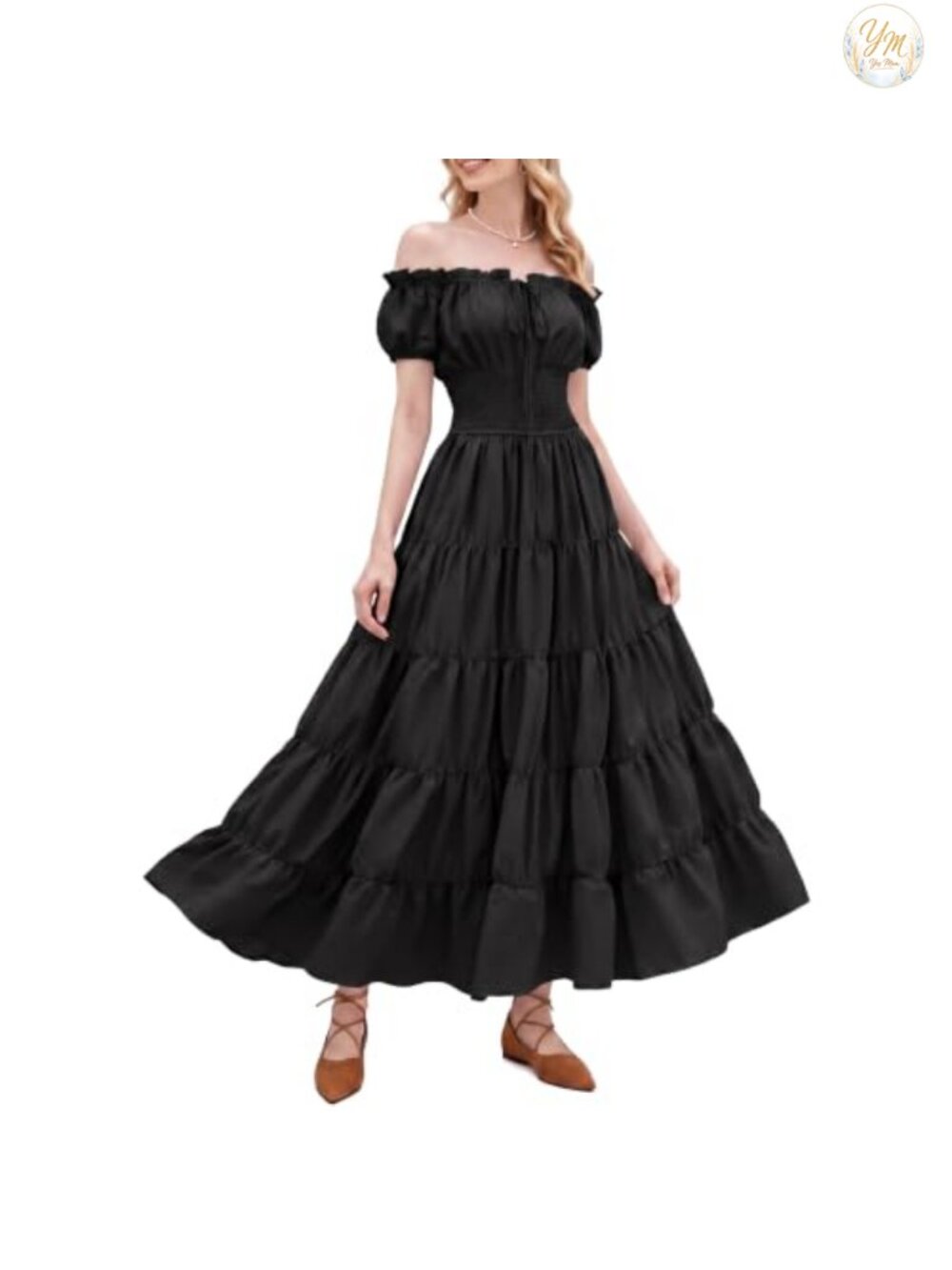 Renaissance Costume Dress Women Medieval Peasant Cottagecore Themed Party